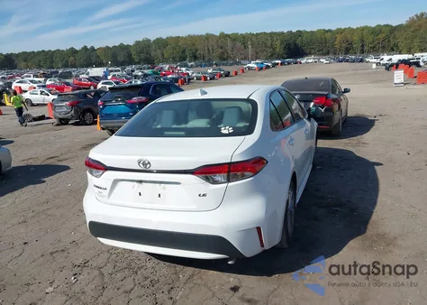 2020 Toyota Corolla Le from USA, damaged, VIN 5YFHPRAE0LP010177